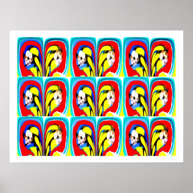 Tropical heat art poster (Front)