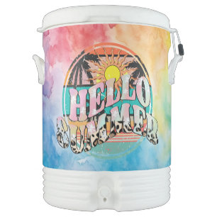 Tropical Hello Summer Igloo Cooler