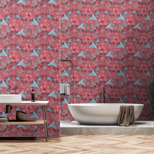 Tropical Heritage wallpaper (Bathroom)
