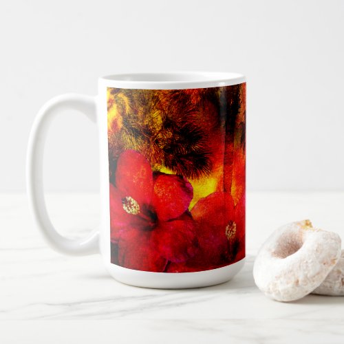 Tropical Hibiscus Coffee Mug