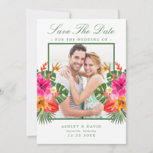 Luau Save The Date Cards Zazzle Luau Save The Date Cards Zazzle