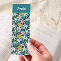 Tropical Hibiscus Floral Pattern