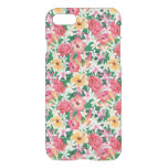 Tropical Hibiscus Floral Pattern iPhone SE/8/7 Case