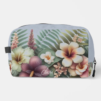 Tropical Hibiscus Flower Medley Accessory Pouch
