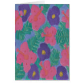 Tropical Hibiscus Flowers (Front)