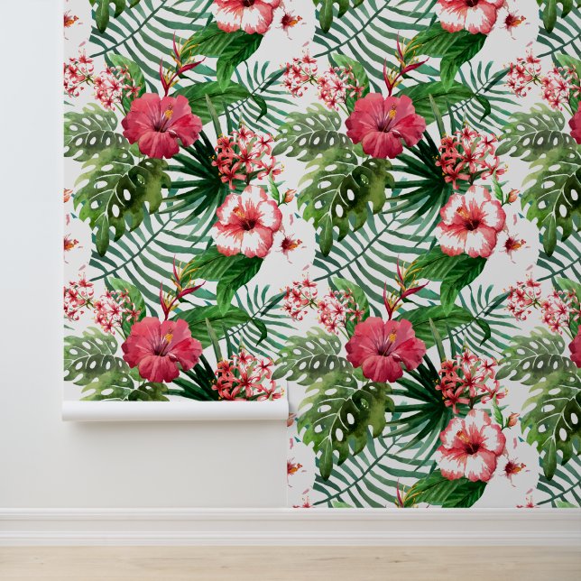 Tropical Hibiscus Garden Wallpaper (Application)