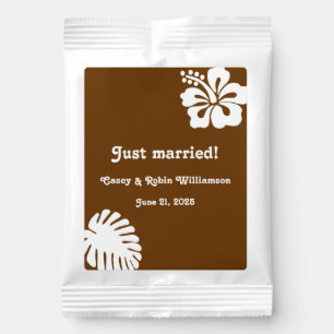 Tropical Hibiscus in Chocolate Drink Mix