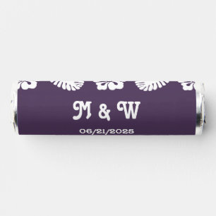 Tropical Hibiscus in Purple Breath Savers® Mints