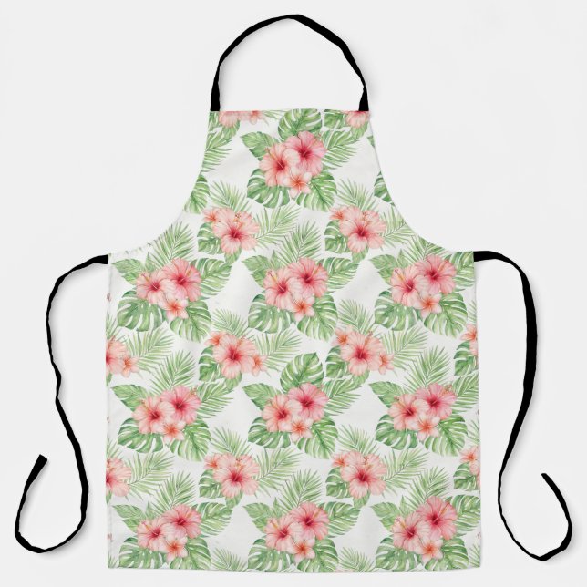 Tropical Hibiscus Mother’s Day Apron (Front)