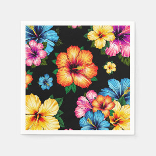 Tropical Hibiscus  Napkins