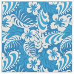 Tropical Hibiscus Pattern Fabric