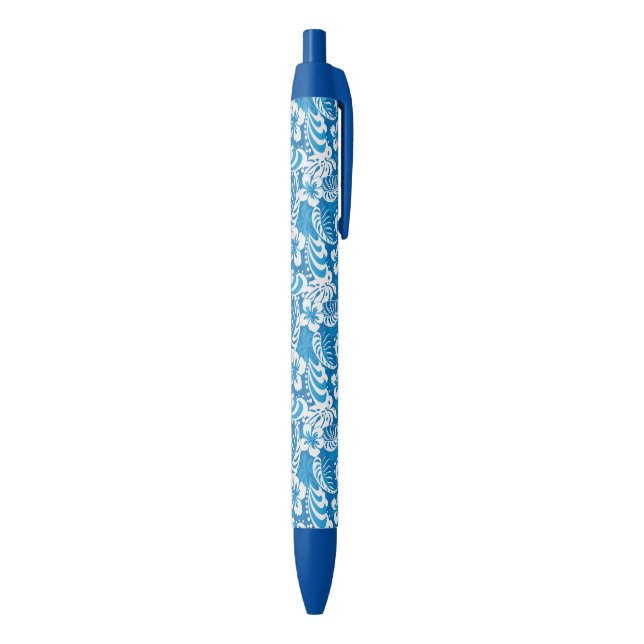 Tropical Hibiscus Pattern Pen (Bottom (Vertical))