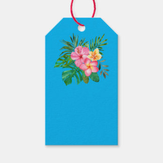 Tropical Hibiscus Tag