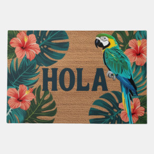 Tropical Hola Doormat