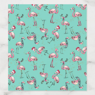 Tropical Holiday Christmas Wrapping Paper Envelope Liner