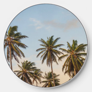 Tropical Holiday Palm Trees Wireless Charger