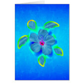 Tropical Honu Turtle and Hibiscus (Front)