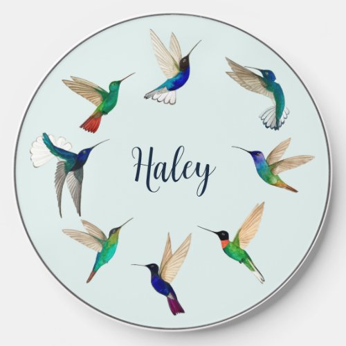 Tropical Hummingbirds Wireless Charger