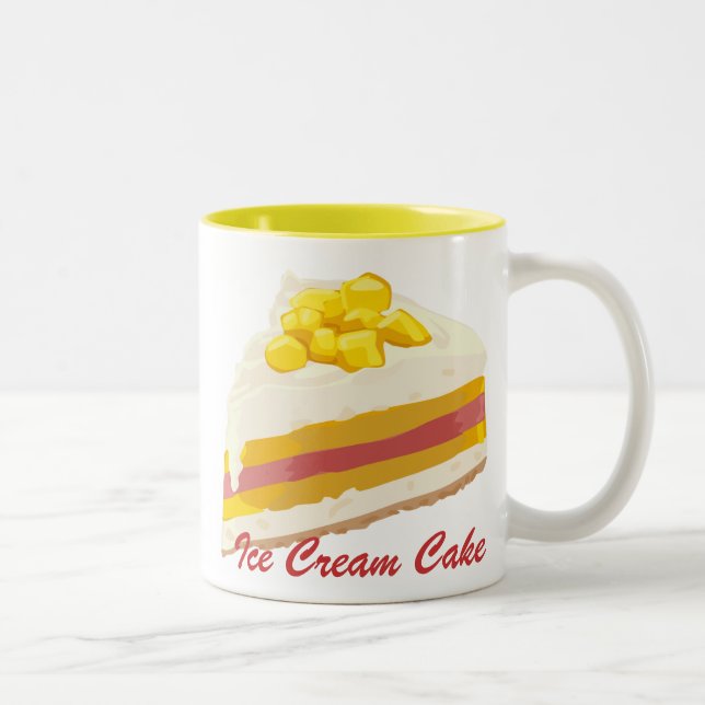 Tropical Ice Cream Cake Mug (Right)