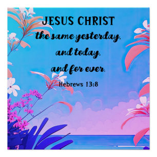 Tropical Illustration Framed Art Poster