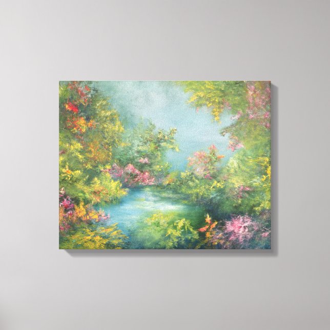 Tropical Impression 1993 Canvas Print (Front)