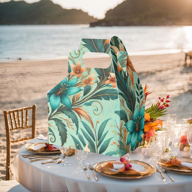 Tropical Iridescence  Favor Boxes (Creator Uploaded)