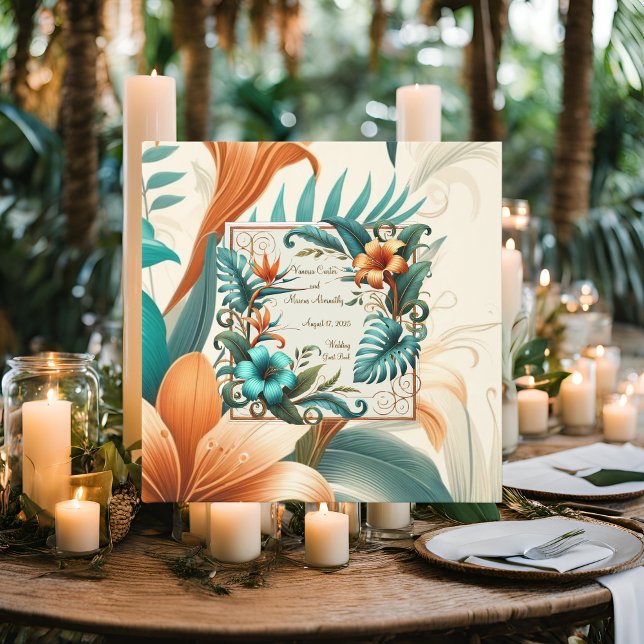 Tropical Iridescence Guest Book (Creator Uploaded)
