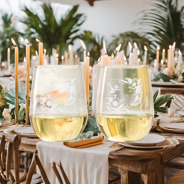 Tropical Iridescence Stemless Wine Glass (Creator Uploaded)