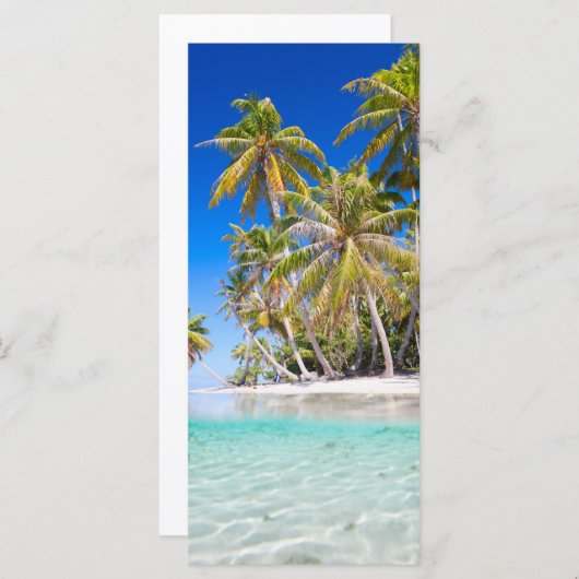 Tropical island (Front/Back)