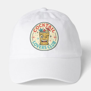 Tropical Island Bar Retro Design Hat