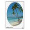 Tropical Island Beach Wall Decal