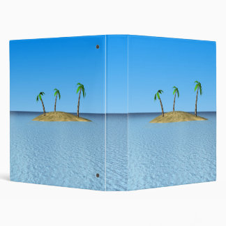 Tropical Island Binder