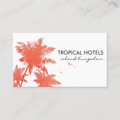 Tropical Island Business Card