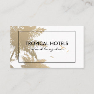 Tropical Island Business Card