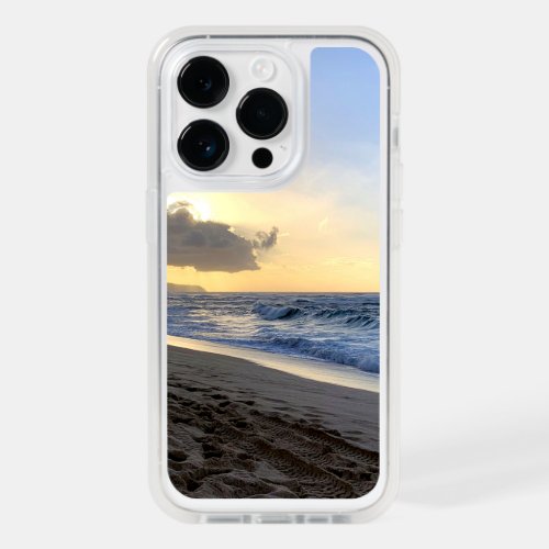 Tropical Island Coastal Beach Sunset Golden Hour OtterBox iPhone 14 Pro Case