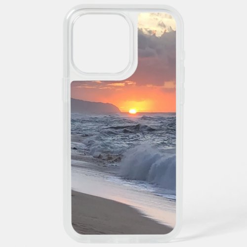 Tropical Island Coastal Beach Sunset  iPhone 15 Pro Max Case