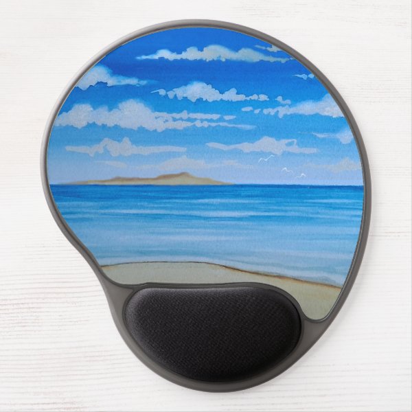 Tropical Island Gel Mouse Pad