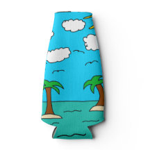 Tropical Island Getaway Drink Cooler