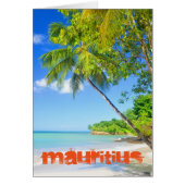 Tropical island in Mauritius (Front)