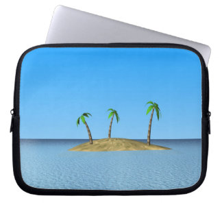 Tropical Island Laptop Sleeve
