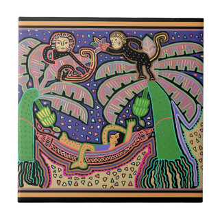 Tropical Island Living Ceramic Tile