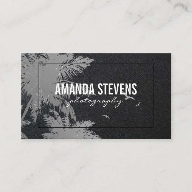 Tropical Island | Photography Business Card (Front)