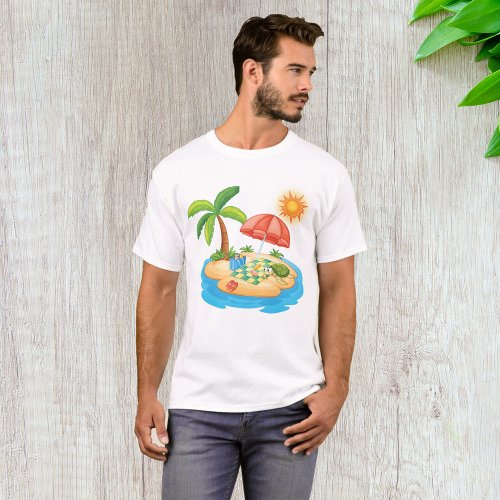 Tropical Island Picnic T_Shirt