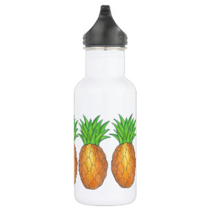 Tropical Island Pineapple Pineapples Fruit Bottle
