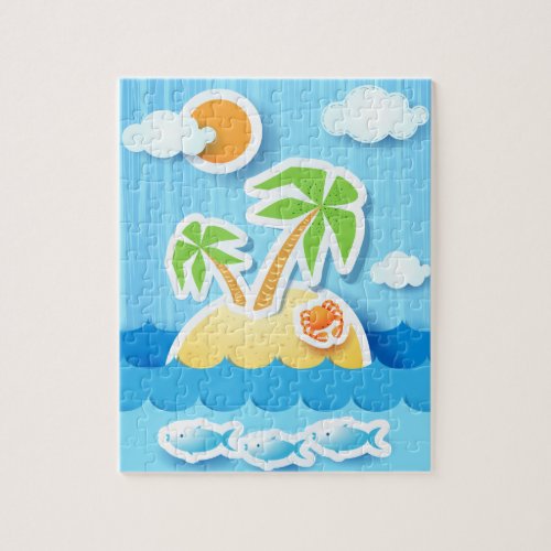 Tropical island puzzle