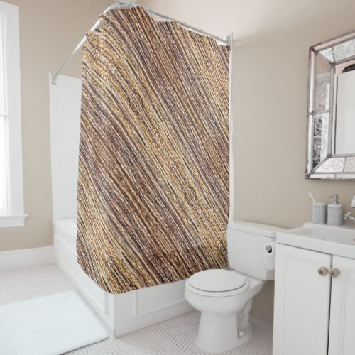 tropical island style beach rustic woven wicker shower curtain