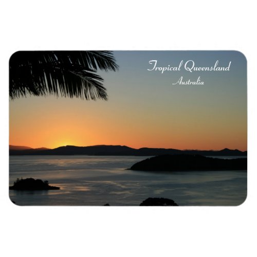 Tropical Island Sunset Australia _ Magnet