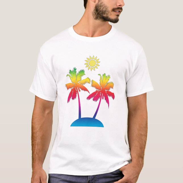 Tropical Island T-Shirt (Front)
