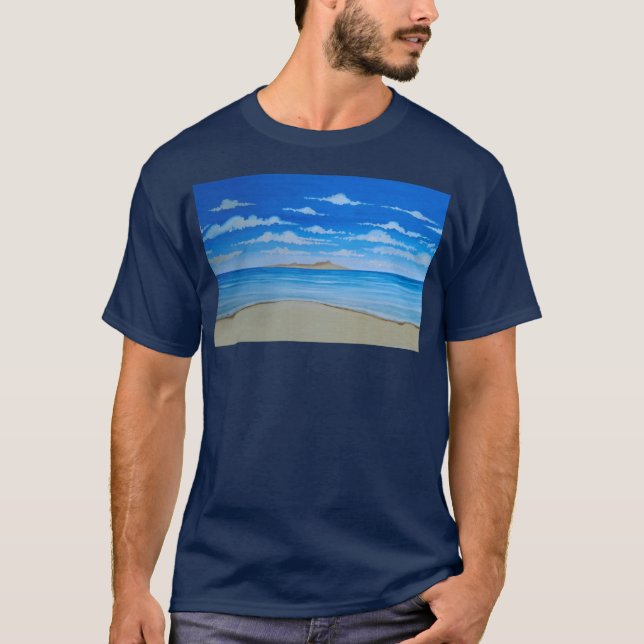 Tropical Island  T-Shirt (Front)