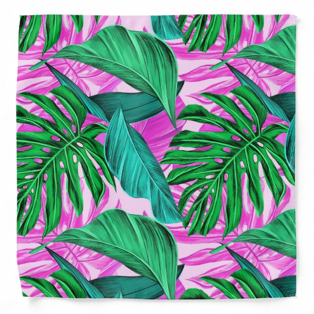 Tropical Island Vibes Bandana (Front)